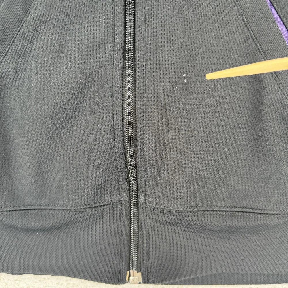 Washington Huskies Jacket Boys Medium Black NCAA Football Nike Track Full Zip